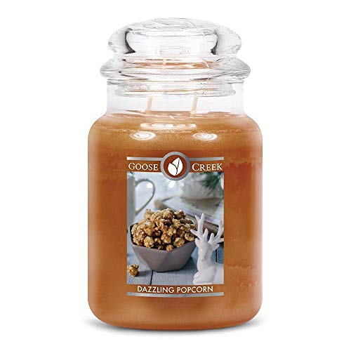Goose Creek Duftkerze im Glas 2 Dochte Dazzling Popcorn 680 g Cover