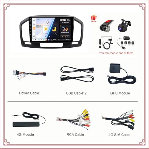 Autoradio Android 14 2 DIN pour Opel Insignia avec CarPlay - 7
