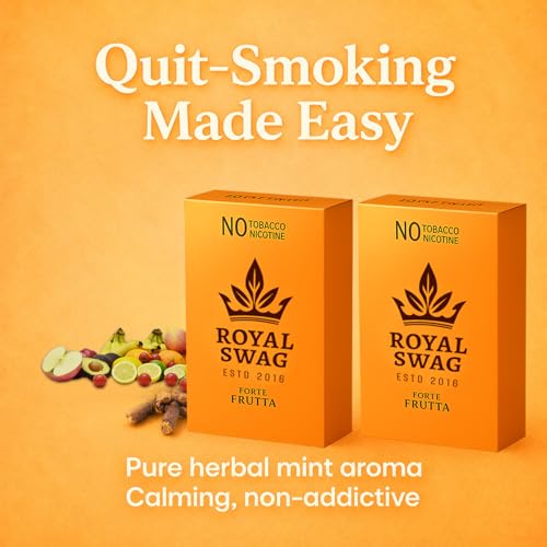 Image of ROYAL SWAG Herbal Sticks Frutta Flavour | 100% Tobacco Free & Nicotine Free | 20 Sticks