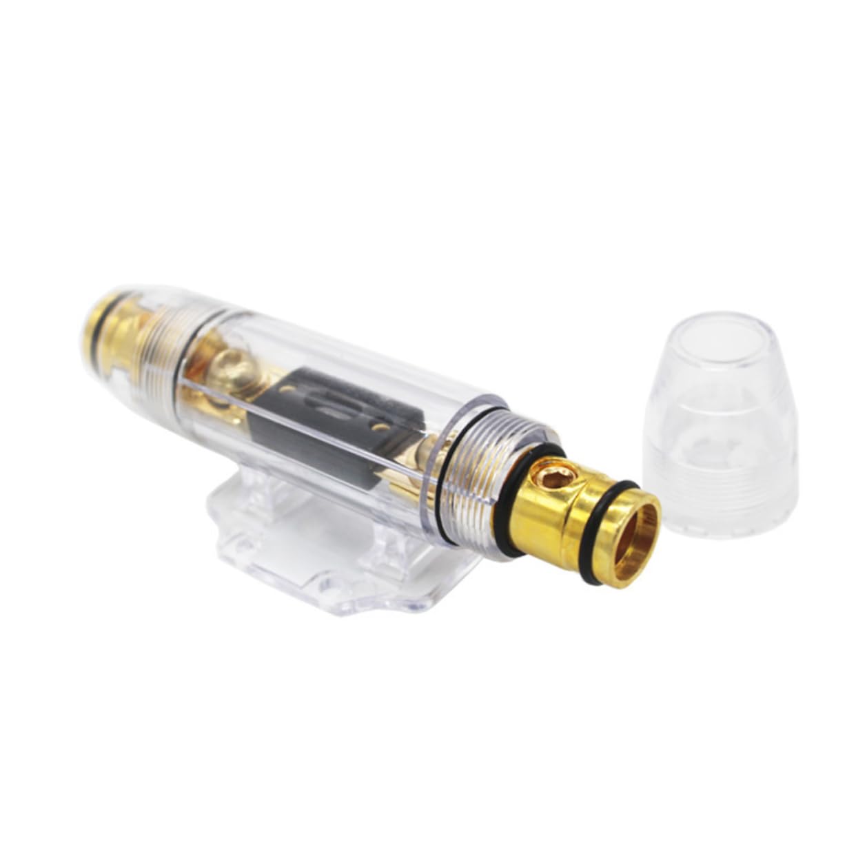 DECHOUS 3pcs Car Stereo Fuse Holder Kit Inline Fuse Holder Material for Longevity