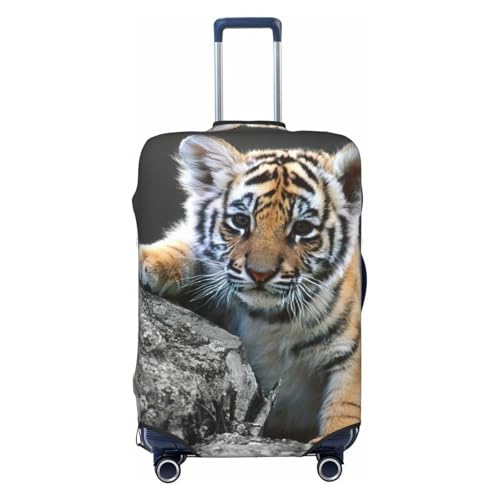 Housse de protection pour valise tigre mignon EdWal voyage L
