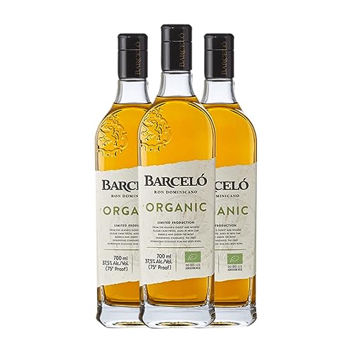 Ron Barceló Organic 70 cl (Caja de 3 Botellas de 70 cl)