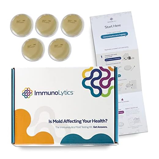 ImmunoLytics DIY Mold Test Kit for Home - Easy to Use Professional Mold Testing Kit - Individual Room Screening Package for 5 Rooms