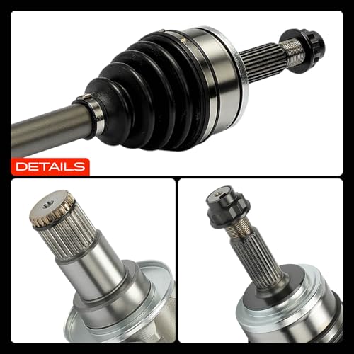 A-Premium Pair (2) Front CV Axle Shaft Assembly Compatible with Toyota Camry 2018-2024 2.5L Gas, For vehicles built in North America, Driver and Passenger Side by A-Premium - Image 9