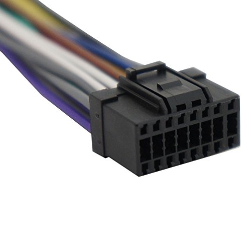 Compatible with Pioneer DEH-P850MP Aftermarket Stereo Radio Receiver Replacement Wire Harness