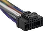 Harmony Audio Compatible with Pioneer DEH-P6900UB Aftermarket Stereo Radio Receiver Replacement Wire Harness