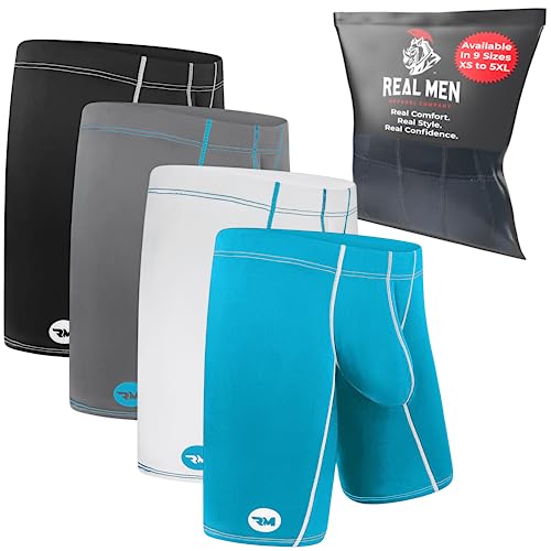 Real Men Anti Chafing Athletic Sport Compression Underwear Men, Bulge Support Pouch, Mens Bulge Enhancing Pouch Boxer Briefs #TOP5