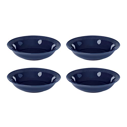 Lenox Navy Profile Stoneware 4-Piece Pasta Bowl Set, 4.95 Lb #TOP20