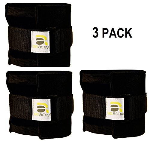 BeActive Knee Brace: Helps Relieve Lower Back Pain and Pain from Sciatica, One Size Fits All (3 PACK)