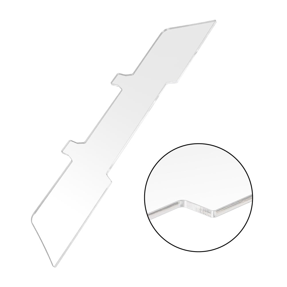 Deflector de viento para Mercedes-Benz SLK & SLC R172 (2011-2025) Mini deflector de viento acrílico transparente, reduce el ruido del viento y el ruido del viento