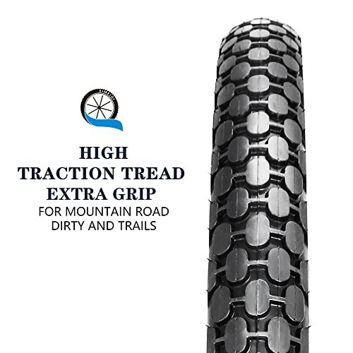 2 Pack 24"X2.125" Inch Cruiser Bike Tire White Wall Pair Replacement Bicycle Tires With Levers… #TOP1