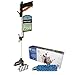 Scorpion Scooper Dog Pooper Walker, Silver Black, 24-Inch