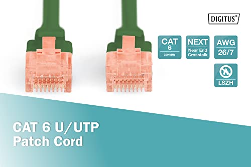 Cable Patch Digitus CAT 6 U-UTP 5 m Ethernet miniatura 4