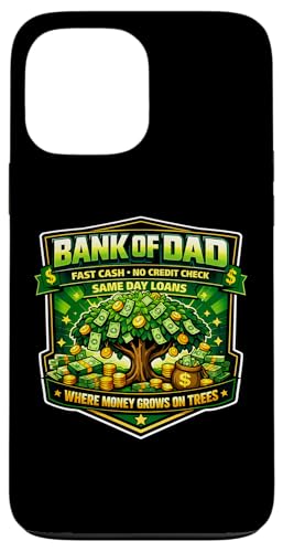 Funny Bank Of Dad Fast Cash No Credit Check ���̓� Papa �X�}�z�P�[�X iPhone 13 Pro Max �p