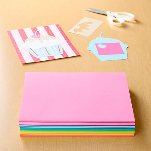 200 Sheets Bright Essentials 8.5” x 11” Cardstock Paper by Recollections - Acid and Lignin Free Paper for Scrapbooks, Arts & Crafts - 1 Pack - Thumbnail 2