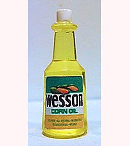 hudson River Miniatures Dollhouse Miniature Bottle of Corn Oil