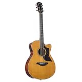 Violão Eletroacústico AC1M Concert Tampo Sólido Vintage Natural Yamaha