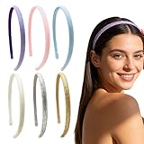 6 diademas para niña, diadema de lentejuelas