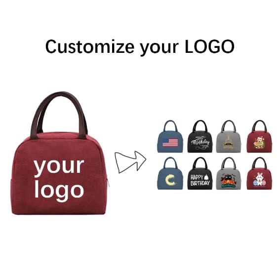 Image of Eco-Friendly Insulated Lunch Bag with Smart Organizer for Office, School, Gym & Outdoor - Reusable, Durable, and Stylish Storage for Men, Women, and Kids (Dark Blue)