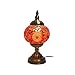 Produktbild Wankd Mosaiklampe Mosaik - Tischlampe Stehlampe orientalische lampe Bunt Nachttischlampen (C-EU)