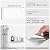 WADILE 23.6"x11.8" Waterproof Marble Peel and Stick Wall Panels Marble Tile PVC Backsplash Tiles for Kitchen, Bathroom, Living Room, Bedroom 10 Pack White