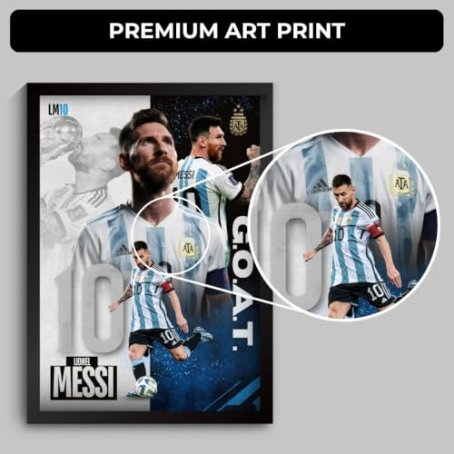 Image of Funk You Store Poster | Framed F1 Car A4 Sized (31 x 23 cm) | F1 Poster | n Car Posters for Wall, Gift for Boys, Formula 1 Frames | Formula 1 Frame (Messi Argentina)