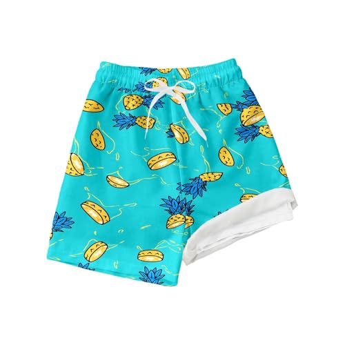 Shorts à taille élastique pour garçons résistant au chlore