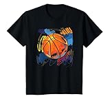 Kids Graffiti Art Basketball School Summer Camp Gift boys, girls T-Shirt