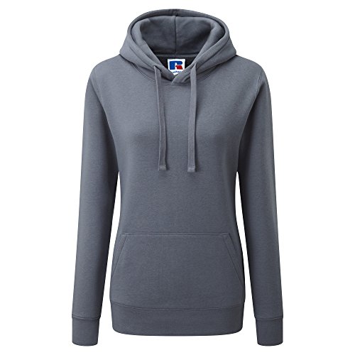Image of Russell Womens Premium Authentic Hoodie (3-Layer Fabric) (M) (Convoy Grey)