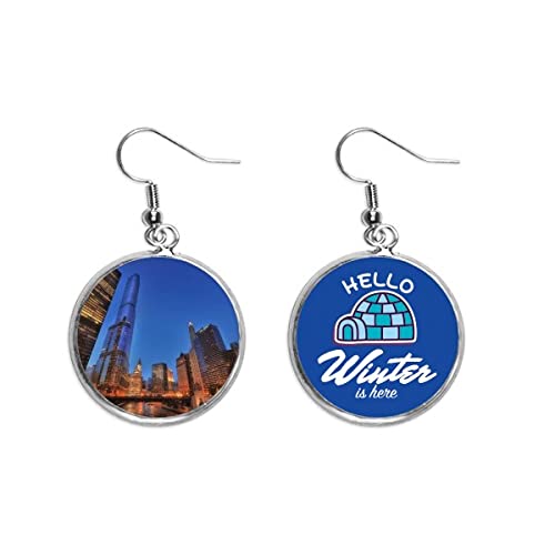 Pendientes de cielo de noche un regalo romántico de joyería para aniversarios en invierno
