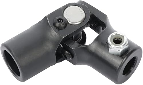 Miniatura 7 de SCITOO 916-26 Spline x 34 "Eje de dirección redondo liso Universal U-Joint Black Single, 3.780 in Ángulo de trabajo de 35 grados