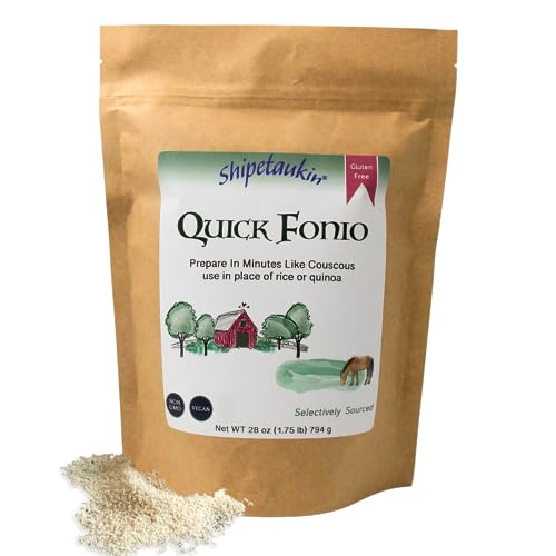 Shipetaukin Quick Fonio African Supergrain - Gluten Free - Vegan