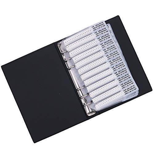 Fasizi Capacitor 0805 (0.5pF-10uF) 92 Value x 50pcs = 4600pcs SMD SMT Capacitor Combo Sample Book Kit