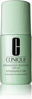 Clinique Antiperspirant-Deodorant Roll-On for All Skin Types: All-Day Protection, Non-Staining, Non-Sticky Formula