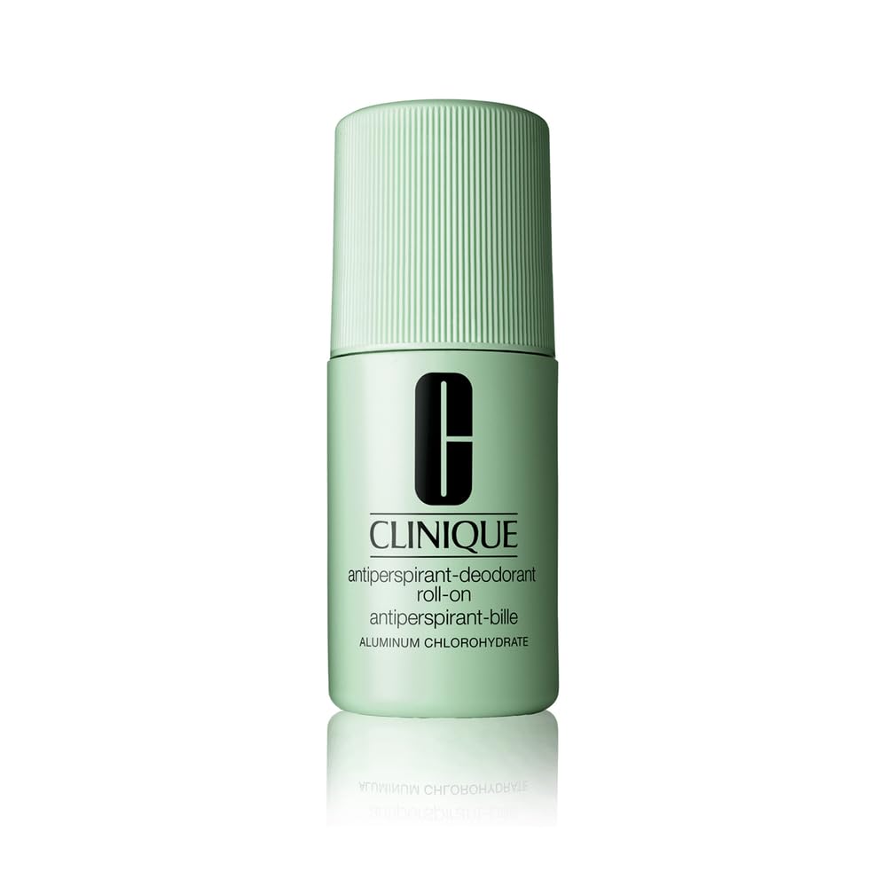 Clinique Antiperspirant-Deodorant Roll-On For All Skin Types | All-Day Underarm Protection, Non-Staining + Non-Sticky Clinique Antiperspirant-Deodorant Roll-On For All Skin Types | All-Day Underarm Protection, Non-Staining + Non-Sticky