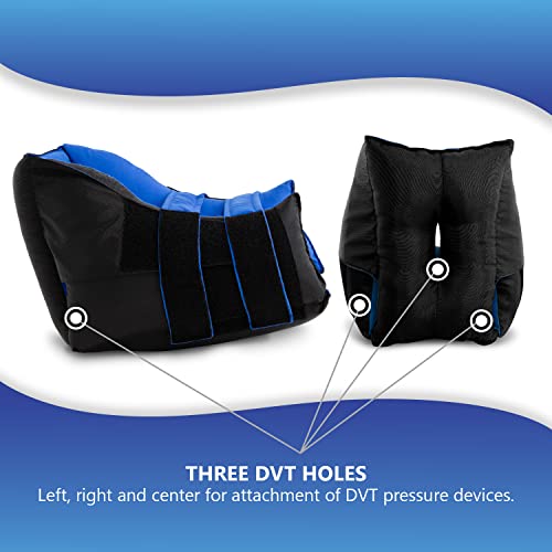 NYOrtho ZERO-G Heel Cloud with Wedge – Universal Fit Suspension Boot for Pressure Sores – Offloading Heel Protector with Foot Drop Prevention, Cooling Lining, Water-Resistant Cushion – Made in USA