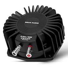 The fully upgraded version of Douk Audio BS-1 bass shaker, released in May 2025, the performance is greatly improved. A redesigned heat sink significantly improves output efficiency, while chrome-plated pure copper terminals ensure long-term durabili...