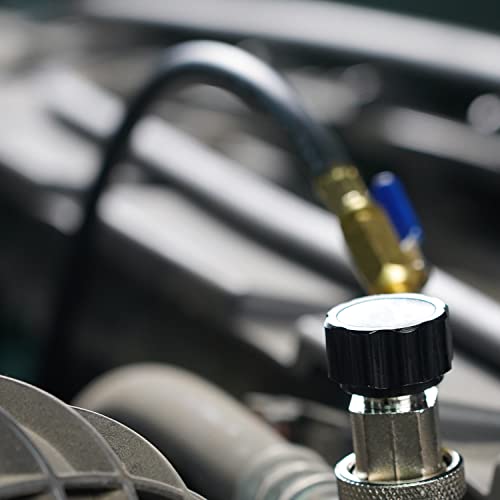 Lichamp 3 Pieces 5Ft Ac Hvac Manifold Gauge Hose Kit With Ball Valve And 4 Pieces Hose Adapters Fits R134A R410A R404A R12 R22 R502 R1234Yf Refrigerants #TOP5