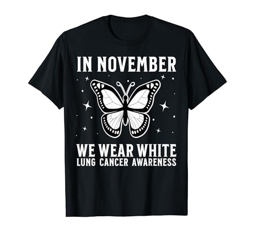 In November We Wear White Lung Cancer Awareness Products T�V���c