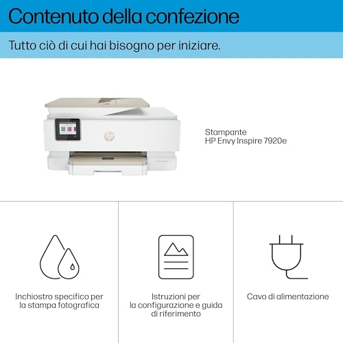 Hp Envy 7920E Stampante Multifunzione Getto Termico D'inchiostro A4 4800X1200 Dpi 15 Ppm Wi-Fi - 12