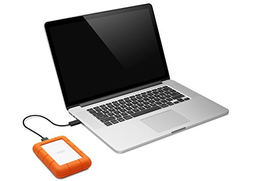 LaCie Rugged Mini SSD 1TB — antiscossa, USB-C SSD esterno portatile, per Mac e Windows — Rescue Data Recovery incluso - Hdd - Immagine 4