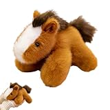 Design facile d'entretien pour un plaisir durable : fabriqué en peluche courte douce et rempli de coton PP doux pour la peau, le jouet en peluche lesté est agréable au toucher et est également. La finition robuste et la double couture assurent une longue durée de vie. Veuillez noter que le poids de la peluche se concentre sur les bras et le ventre. La peluche est lavable à la main et sèche rapidement