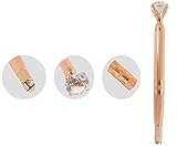  Xiaoyu gran diamante pluma microblading permanente ceja máquina del tatuaje manual de la pluma - de oro rosa
