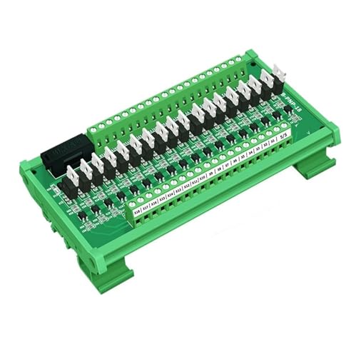 Placa amplificadora de señal PLC de 12V-24V con entrada y salida NPN/PNP y 18 canales