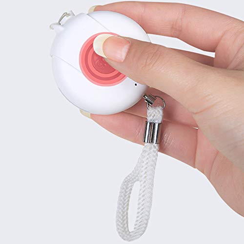 BotóN de PáNico InaláMbrico SOS para Ancianos de Emergencia Collar de SOS BotóN de Alarma de PáNico Alerta de Sonido para Personas Mayores Desactivar