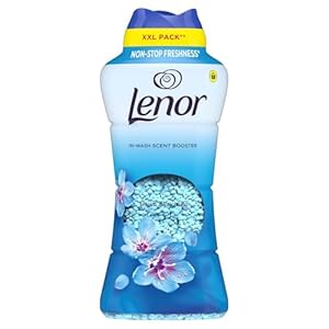 Lenor Laundry Perfume In-Wash Scent Booster 735g – Spring Awakening, Up to 12 Weeks Non-Stop Freshness in Storage
