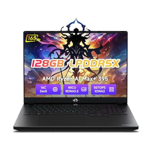 Image of NIMO 2026 New 16 inch Ryzen AI Max+ 395 128GB LPDDR5x RAM Laptop