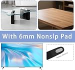TV Jambes pour TCL Roku TV Remplacement des jambes de support pour TCL 28" 32" 40" 43" 49" 50" 55" 58" 65" 4K UHD HDR Roku Smart TV, pour le modèle 28S305, 32S330, 40S330, 43S423, 43S425, 49S321, 50S425, 55S423, 65S453
