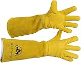 Legacy Gardens Leather Gardening Gloves for Women & Men | Thorn and Cut Proof Garden Work Gloves Sui