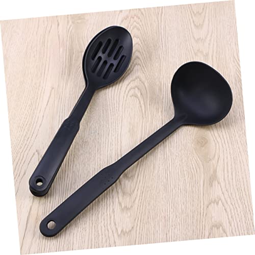 BESPORTBLE 6 Pcs Pot Scraper Hutch Kitchen 6 Piece Set Kitchen Utensils Kitchenware Kitchen Wares Cooking Tools Nylon Kitchen Utensil Black Cooking Spatula Suit Kitchen Utensil Set - Image 3